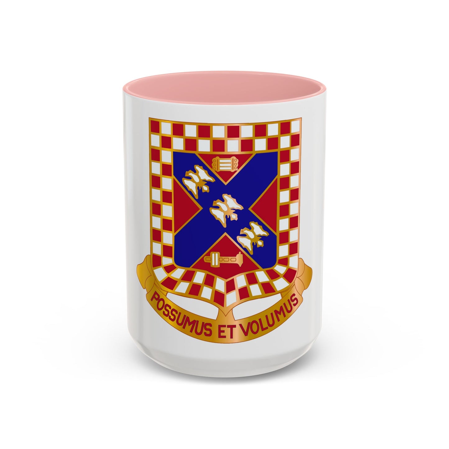 140th Field Artillery Battalion (U.S. Army) Accent Coffee Mug