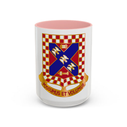 140th Field Artillery Battalion (U.S. Army) Accent Coffee Mug