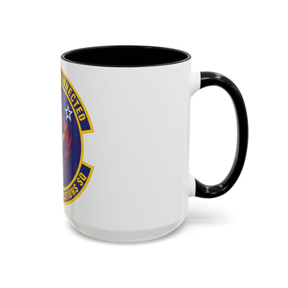 744th Communications Squadron (U.S. Air Force) Accent Coffee Mug