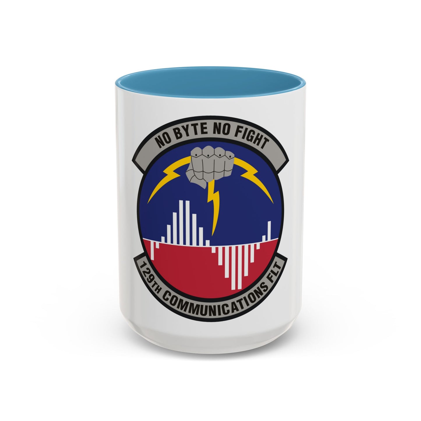 129th Communications Flight (U.S. Air Force) Accent Coffee Mug