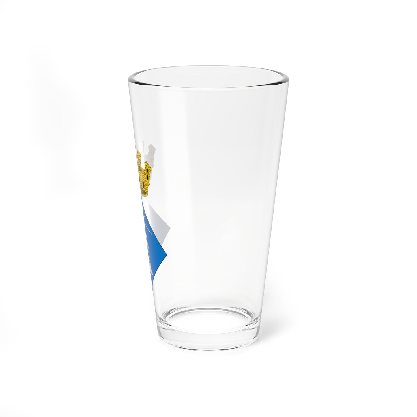 Escudo de la Sénia 1987 (Spain) (Coat of Arms) Pint Glass 16oz