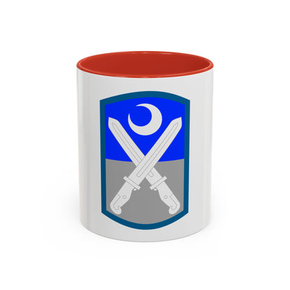 218th Infantry Brigade SSI (U.S. Army) Accent Coffee Mug
