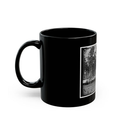 Brandy Station, Virginia. Headquarters, Army Of The Potomac. Eastern Half Of The Camp (U.S. Civil War) Black Coffee Mug