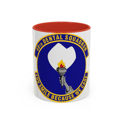 48th Dental Squadron (U.S. Air Force) Accent Coffee Mug