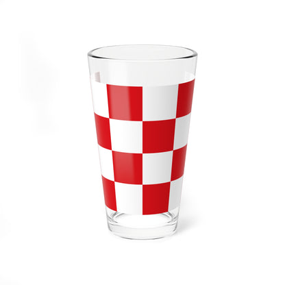 North Brabant-Flag (Netherlands) (Coat of Arms) Pint Glass 16oz