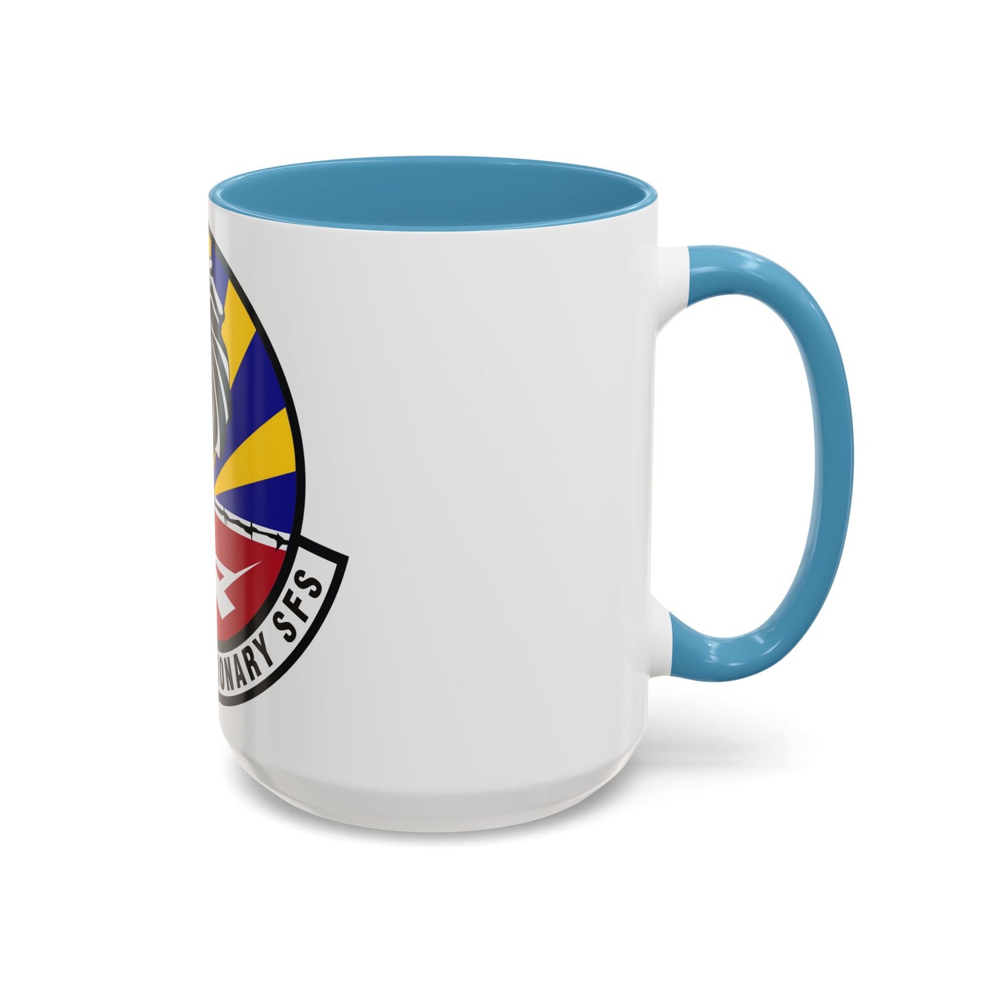 532d Expeditionary Security Forces Squadron (U.S. Air Force) Accent Coffee Mug