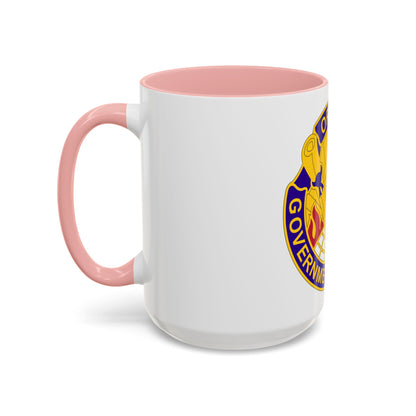 353 Civil Affairs Command 2 (U.S. Army) Accent Coffee Mug