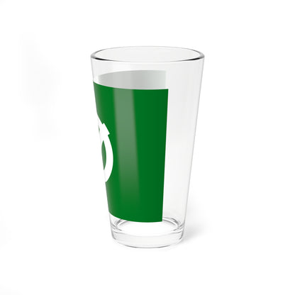 Flag of Sanda Hyogo (Japan) Pint Glass 16oz