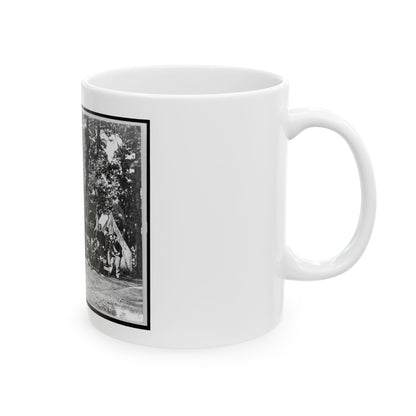 Officers Of U.S. Horse Artillery Brigade, Near Culpeper, Va., September, 1863 001 (U.S. Civil War) White Coffee Mug