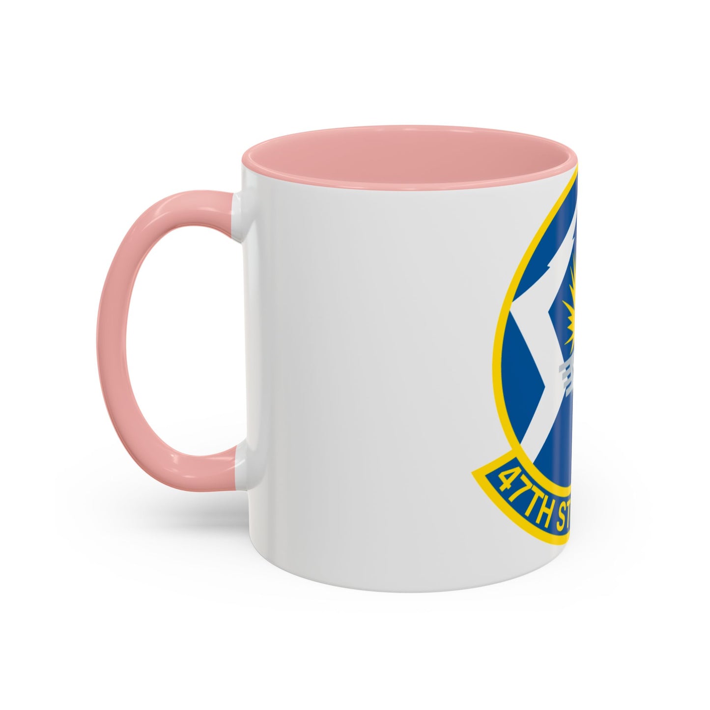 47th Student Sq (U.S. Air Force) Accent Coffee Mug