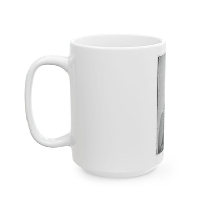 Portrait Of Maj. Gen. Jefferson Davis, Officer Of The Federal Army (U.S. Civil War) White Coffee Mug