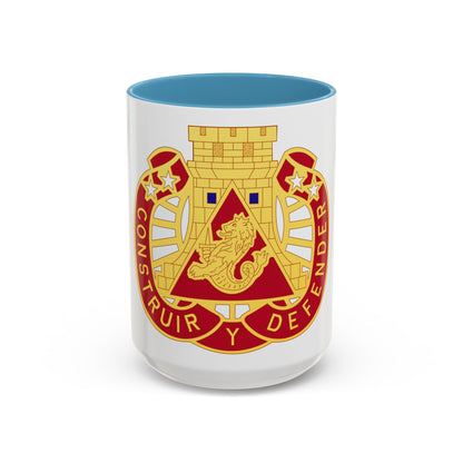 233 Engineer Group (U.S. Army) Accent Coffee Mug