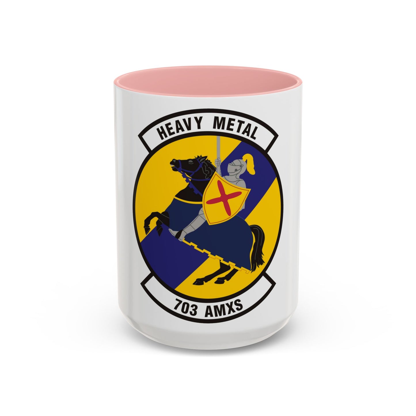 703d Aircraft Maintenance Squadron (U.S. Air Force) Accent Coffee Mug