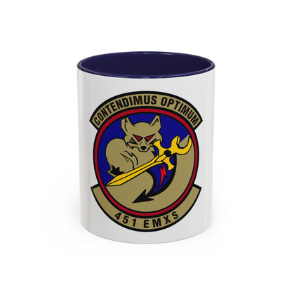 451st Expeditionary Maintenance Squadron (U.S. Air Force) Accent Coffee Mug