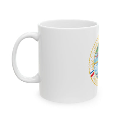 USCG Sector New Orleans   Pride of the Bayou (U.S. Coast Guard) White Coffee Mug