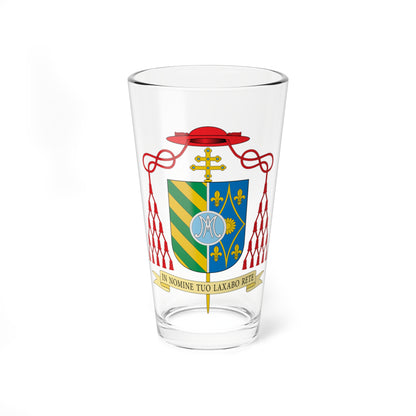 Escudo de Agustín García-Gasco (Spain) (Coat of Arms) Pint Glass 16oz
