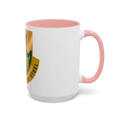 195 Armor Regiment (U.S. Army) Accent Coffee Mug