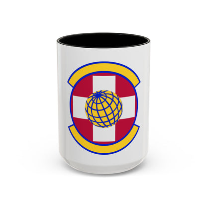49 Healthcare Operations Squadron AETC (U.S. Air Force) Accent Coffee Mug