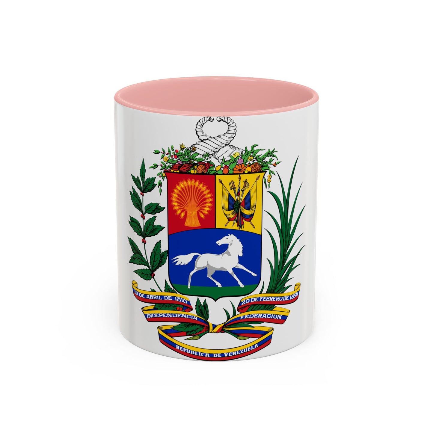 Coat of arms of Venezuela (1954-2006) - Accent Coffee Mug