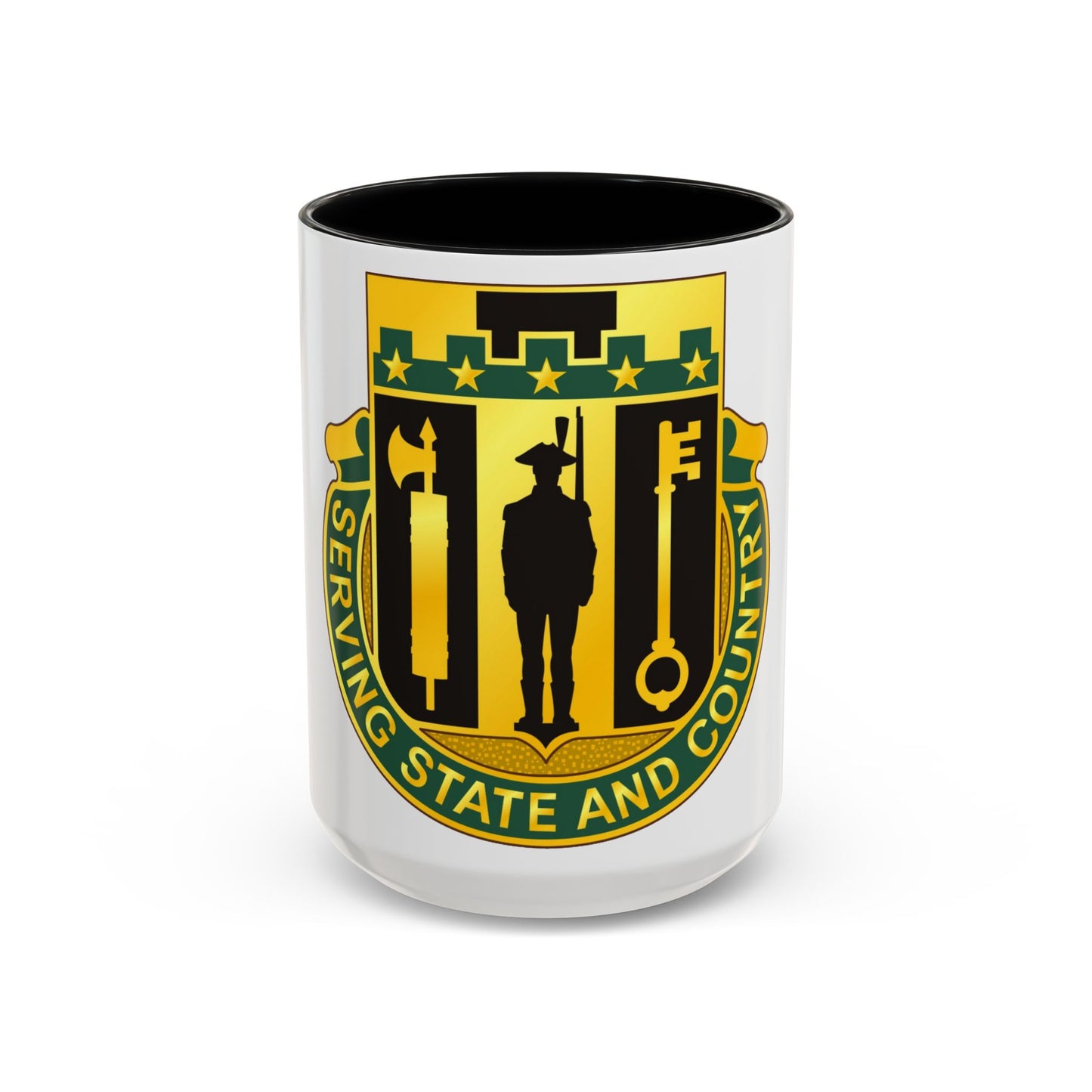 102 Military Police Battalion (U.S. Army) Accent Coffee Mug