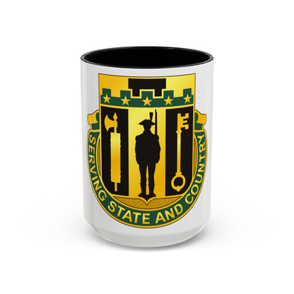 102 Military Police Battalion (U.S. Army) Accent Coffee Mug