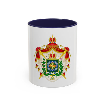 Coat of arms of the Empire of Brazil - Accent Coffee Mug