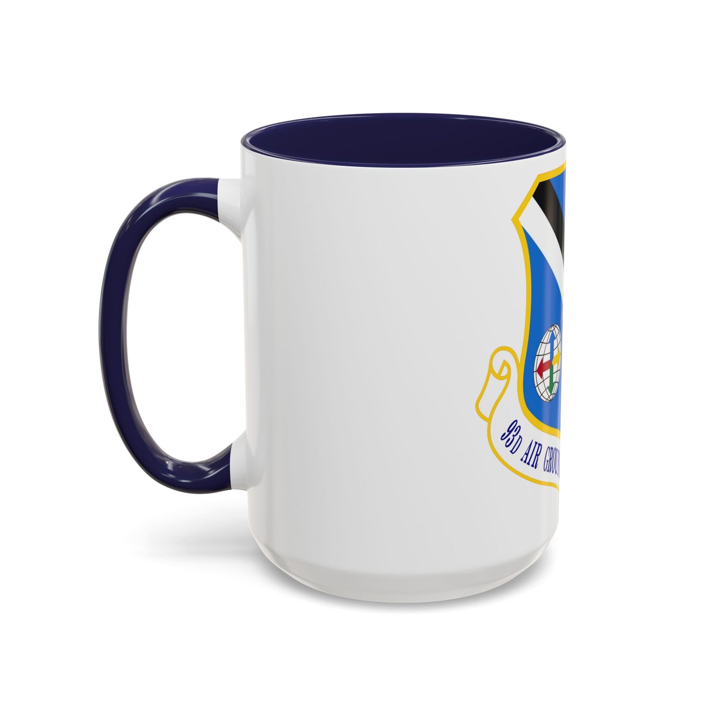 93d Air Ground Operations Wing Emblem (U.S. Air Force) Accent Coffee Mug