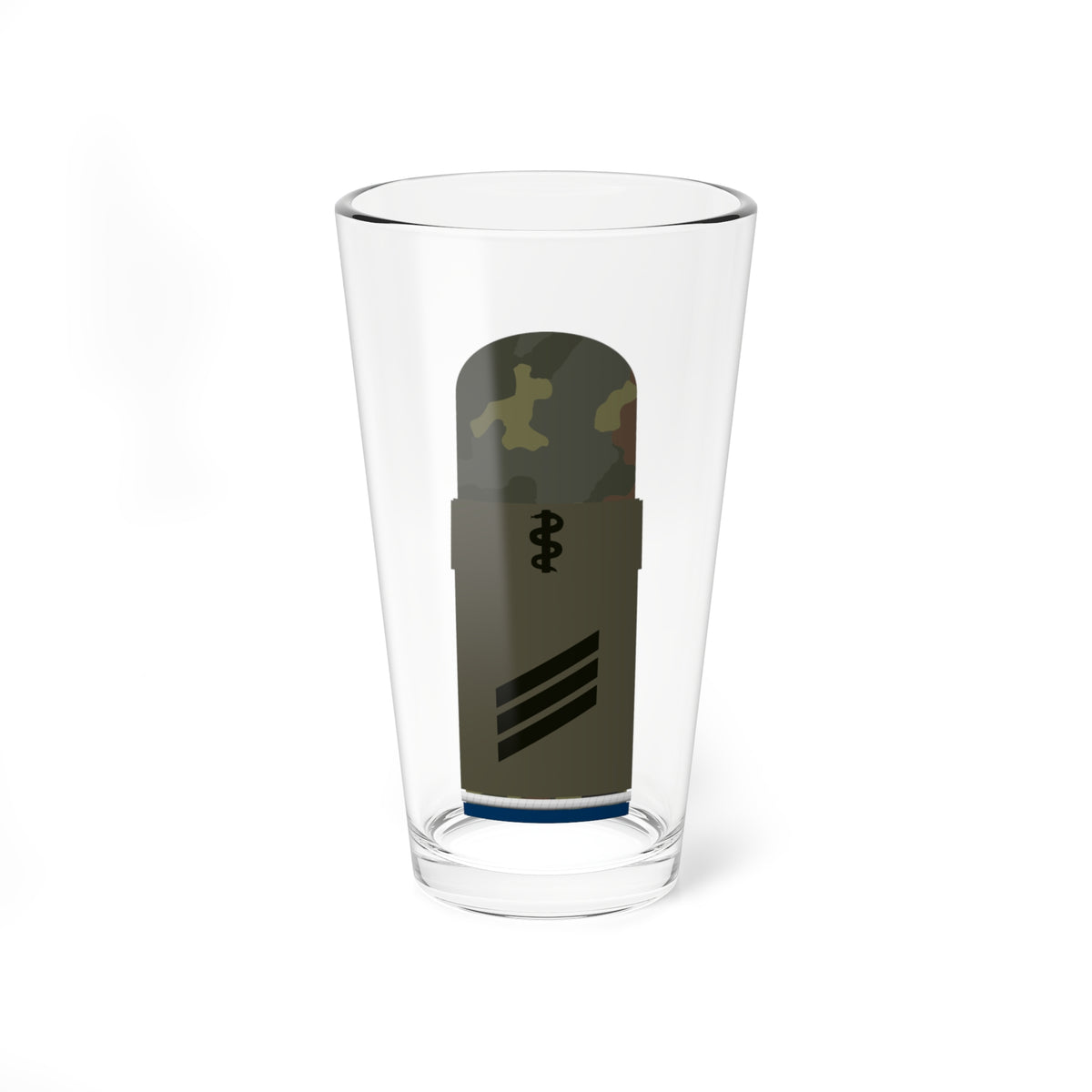 HA OS5 14 Hauptgefreiter SanOA San HM L (Military Rank) Pint Glass 16oz