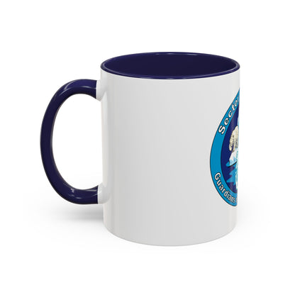 USCG Sector Anchorage (U.S. Coast Guard) Accent Coffee Mug