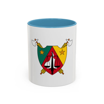 Coat of Arms of Cameroon (1960-1961) - Accent Coffee Mug