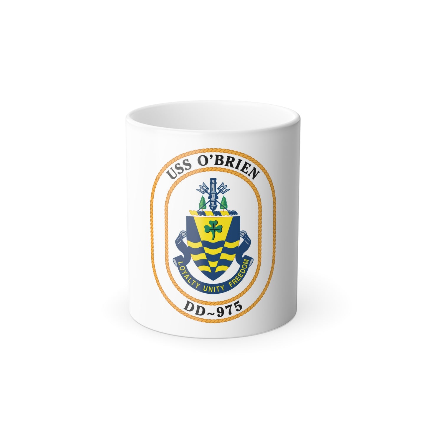 USS O1 (U.S. Navy) Color Changing Mug 11oz