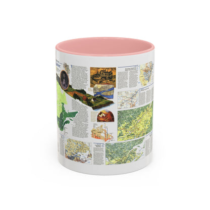 Canada - Quebec 2 (1991) (Map) Accent Coffee Mug