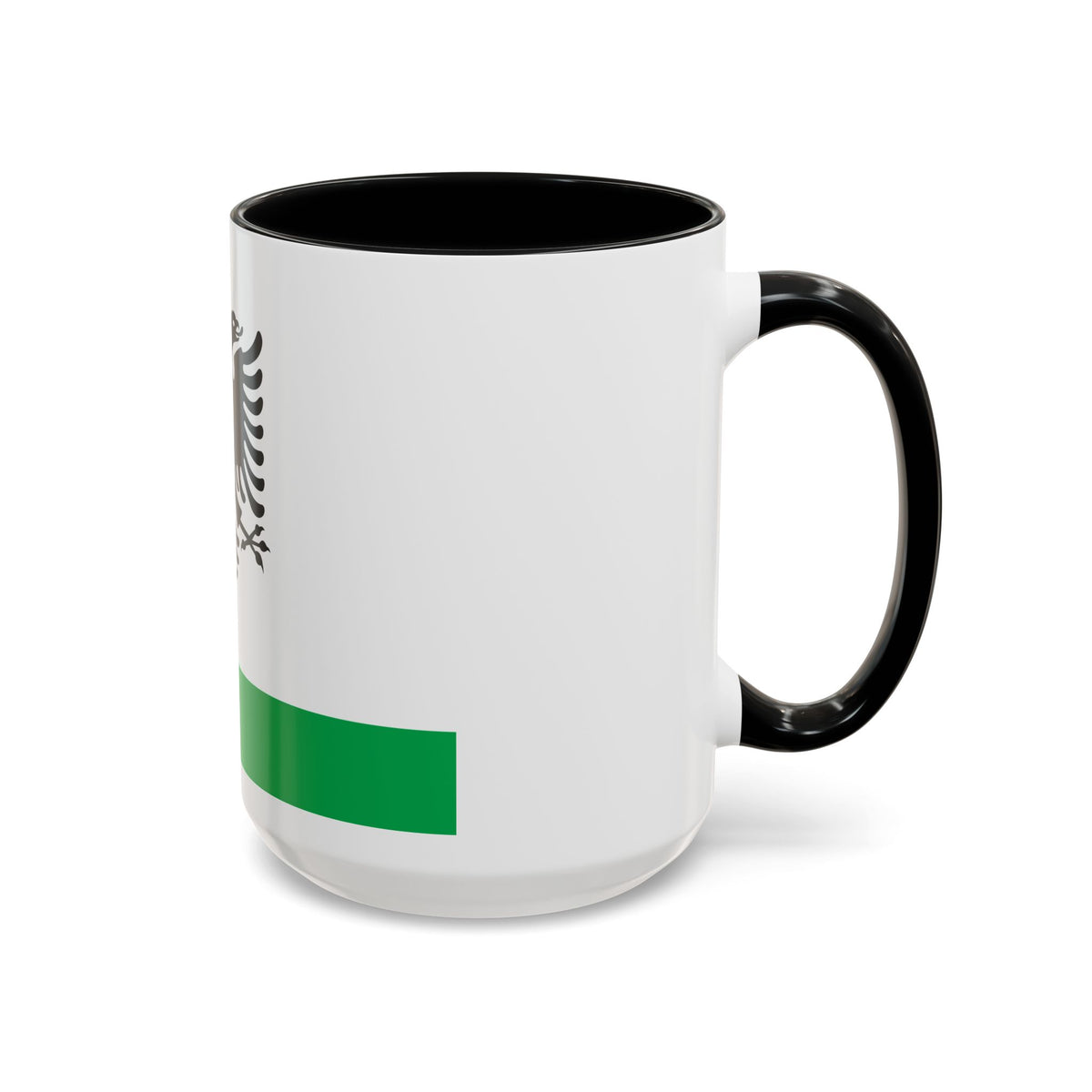 Albanian Coast Guard Ensign - Accent Coffee Mug