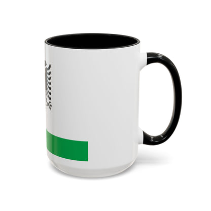 Albanian Coast Guard Ensign - Accent Coffee Mug