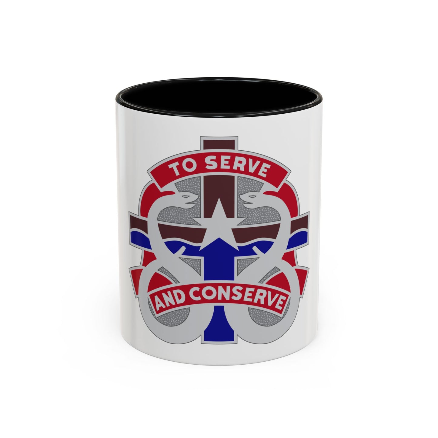18 Field Hospital (U.S. Army) Accent Coffee Mug