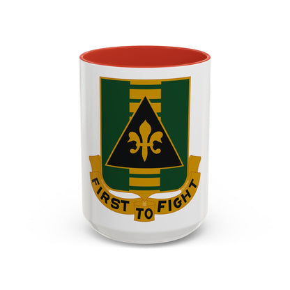 156 Armor Regiment (U.S. Army) Accent Coffee Mug