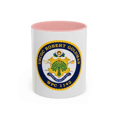 USCGC Robert Goldman WPC 1142 (U.S. Coast Guard) Accent Coffee Mug