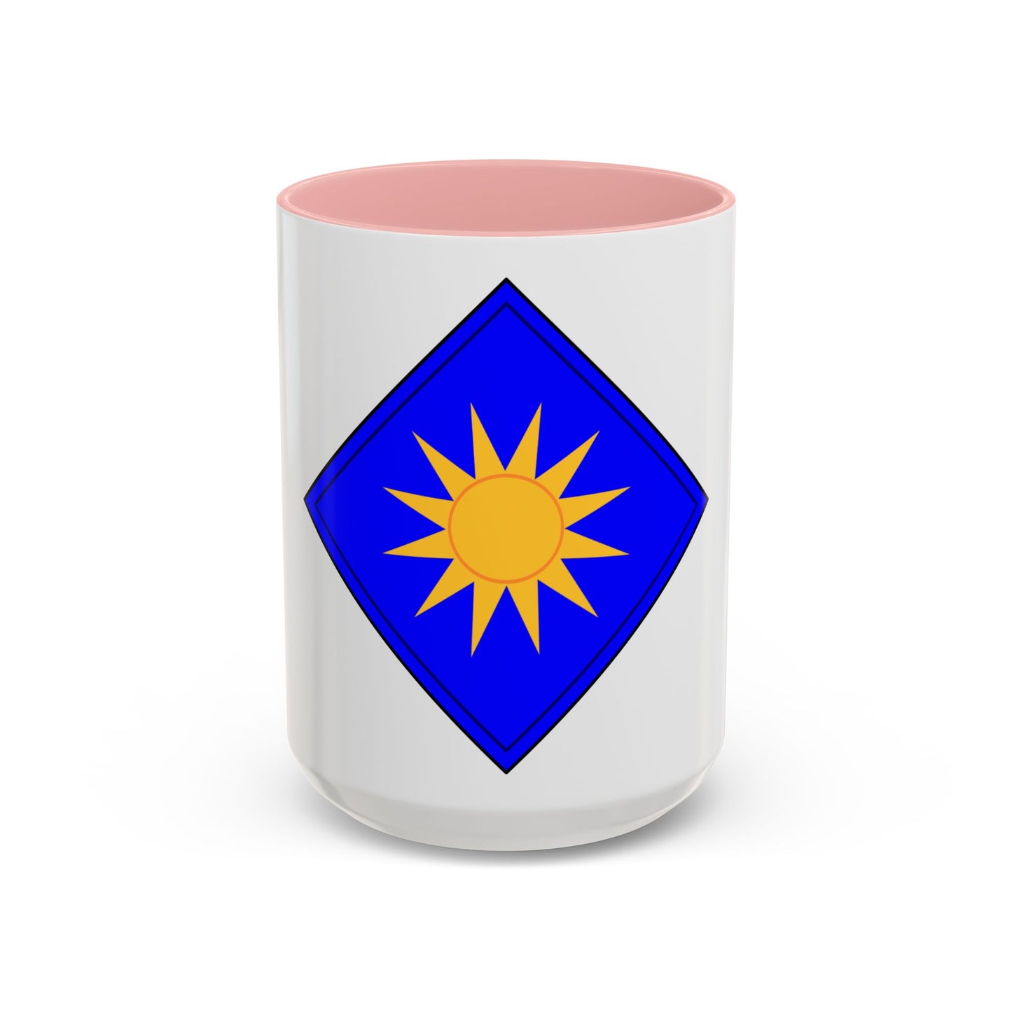 40th Infantry Division CSIB (U.S. Army) Accent Coffee Mug