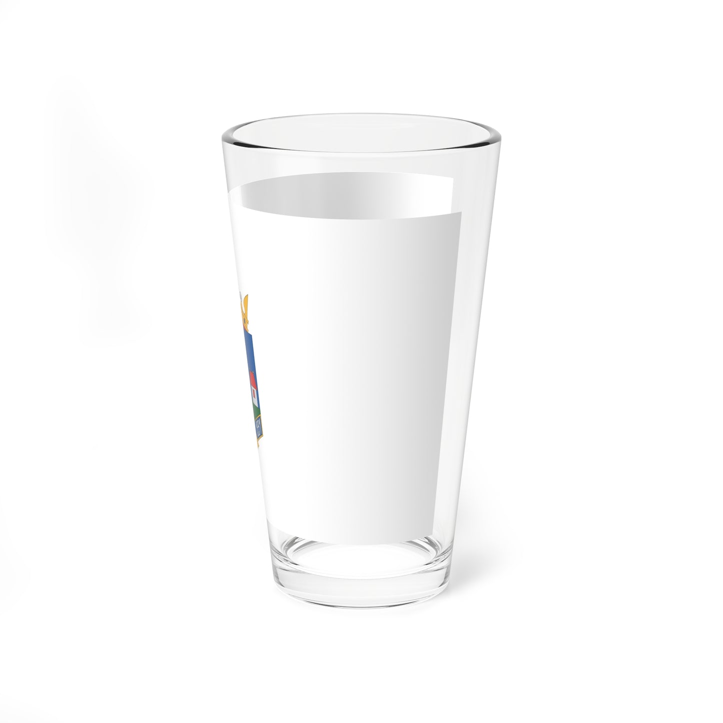Flag of Ujtelek variant (Hungary) Pint Glass 16oz