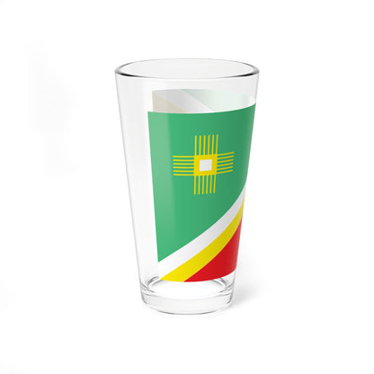 Flag of Zelenograd Moscow (Russia) Pint Glass 16oz