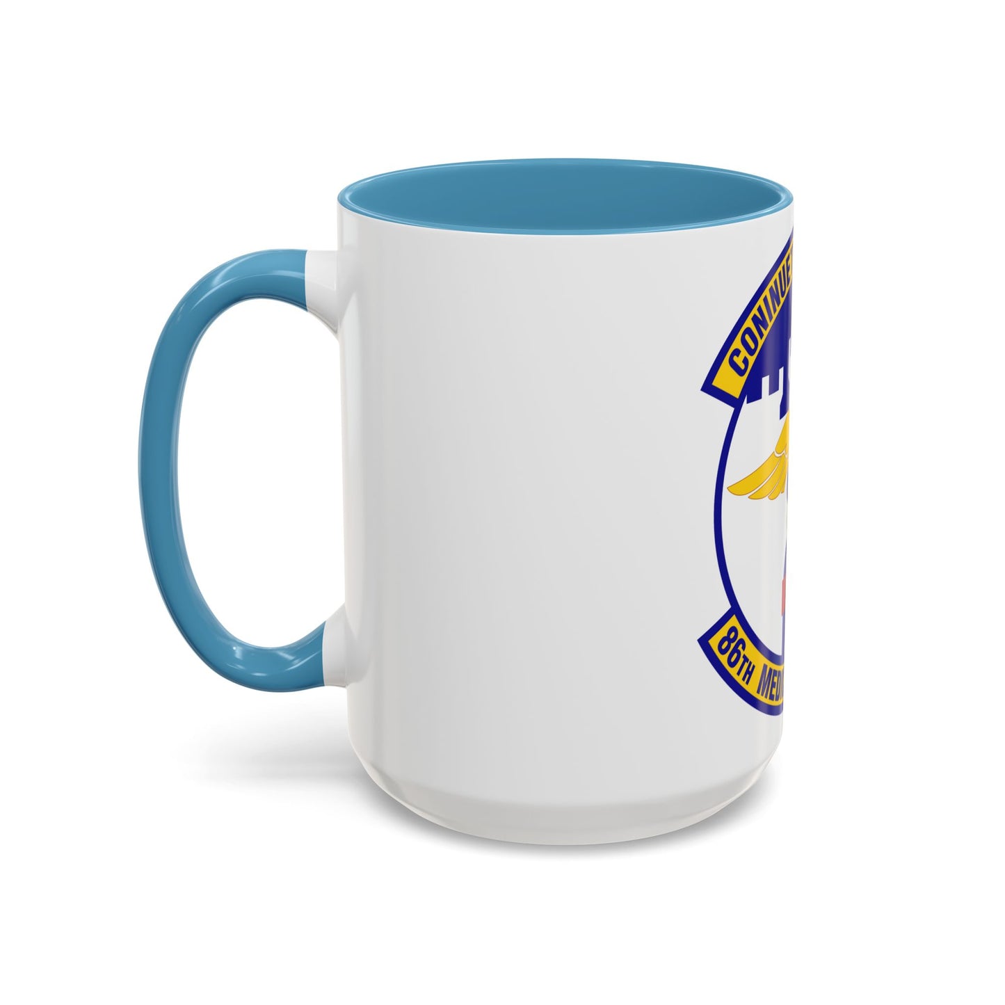 86 Medical Squadron USAFE (U.S. Air Force) Accent Coffee Mug