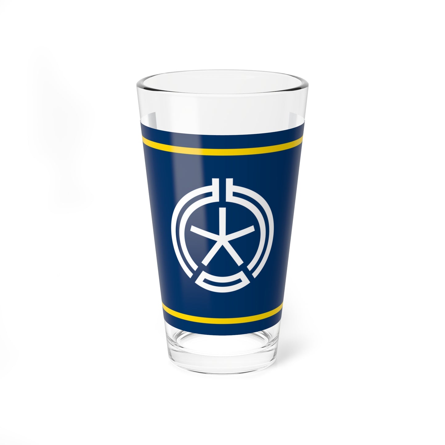 Flag of Obihiro Hokkaido (Japan) Pint Glass 16oz