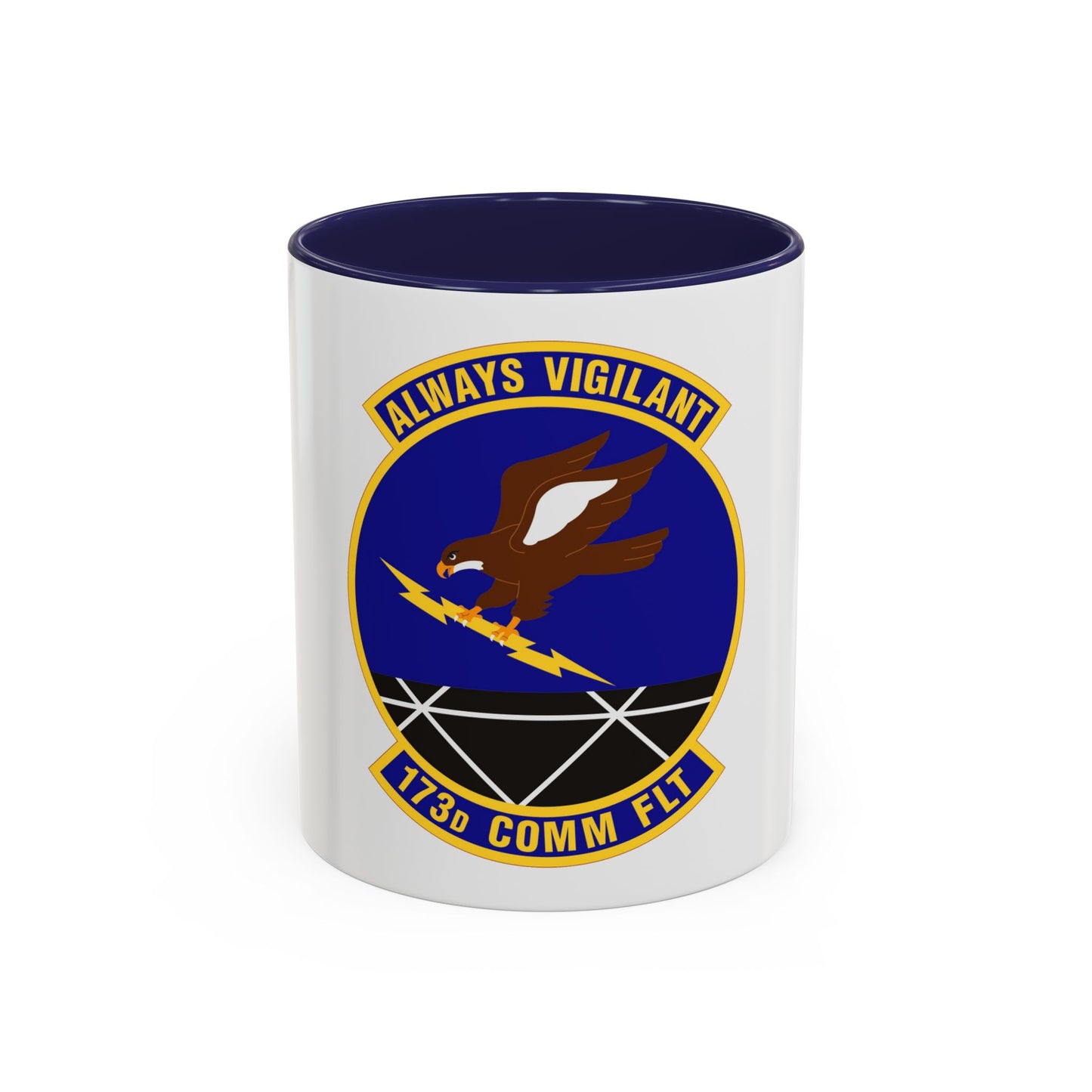 173d Communications Flight (U.S. Air Force) Accent Coffee Mug