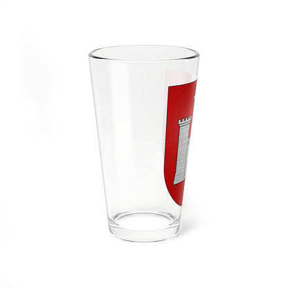 Romont Fribourg-coat of arms (Switzerland) (Coat of Arms) Pint Glass 16oz