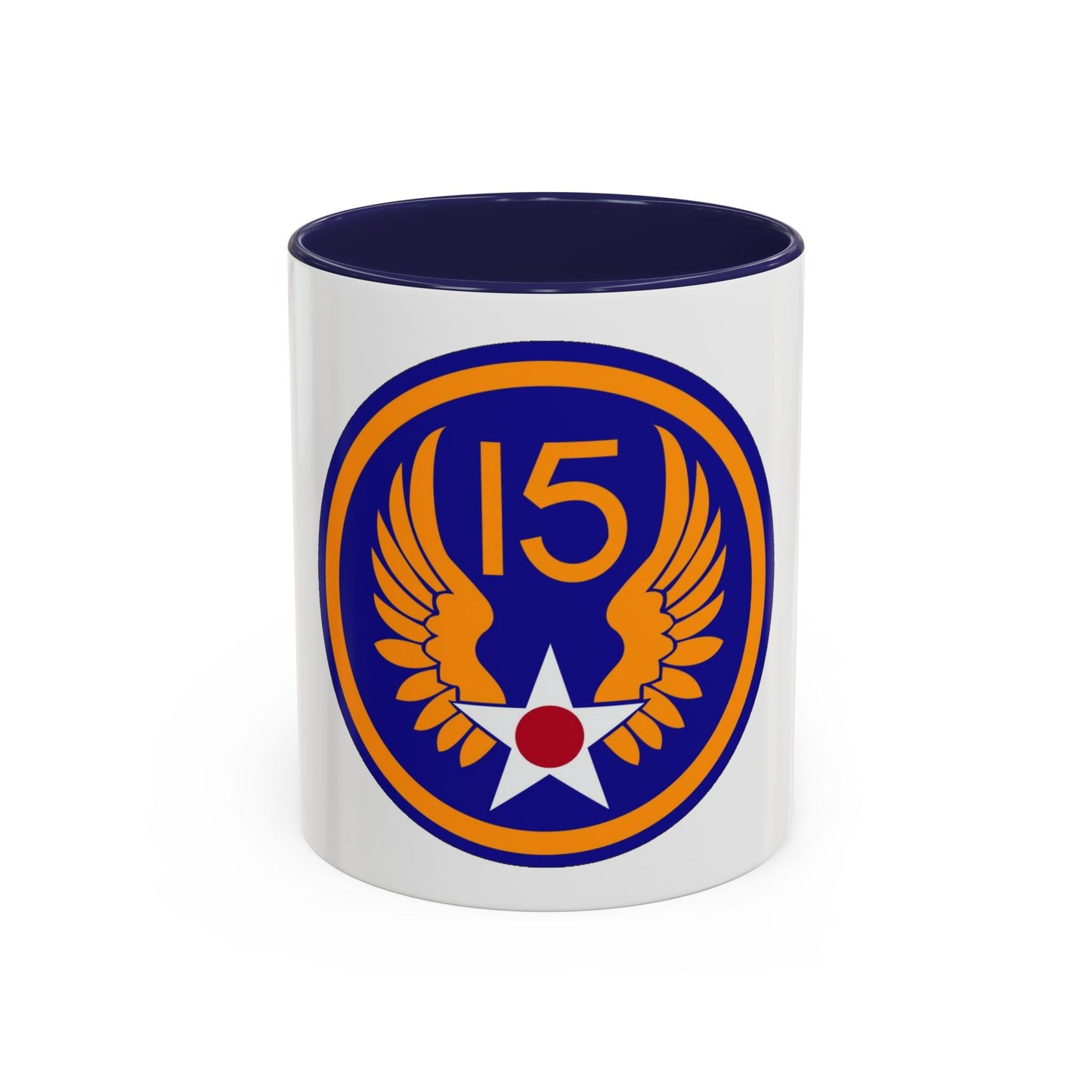 15 Air Force (U.S. Army) Accent Coffee Mug