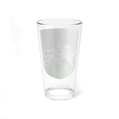 Huldenberg wapen (Belgium) (Coat of Arms) Pint Glass 16oz