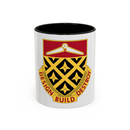 261 Engineer Battalion (U.S. Army) Accent Coffee Mug