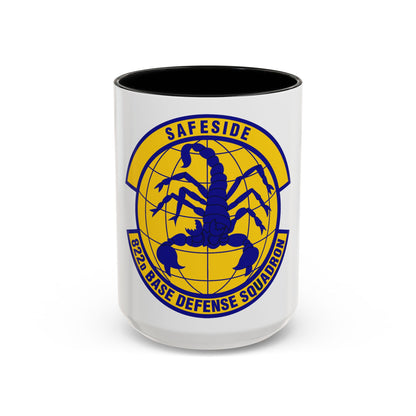 822 Base Defense Squadron ACC (U.S. Air Force) Accent Coffee Mug