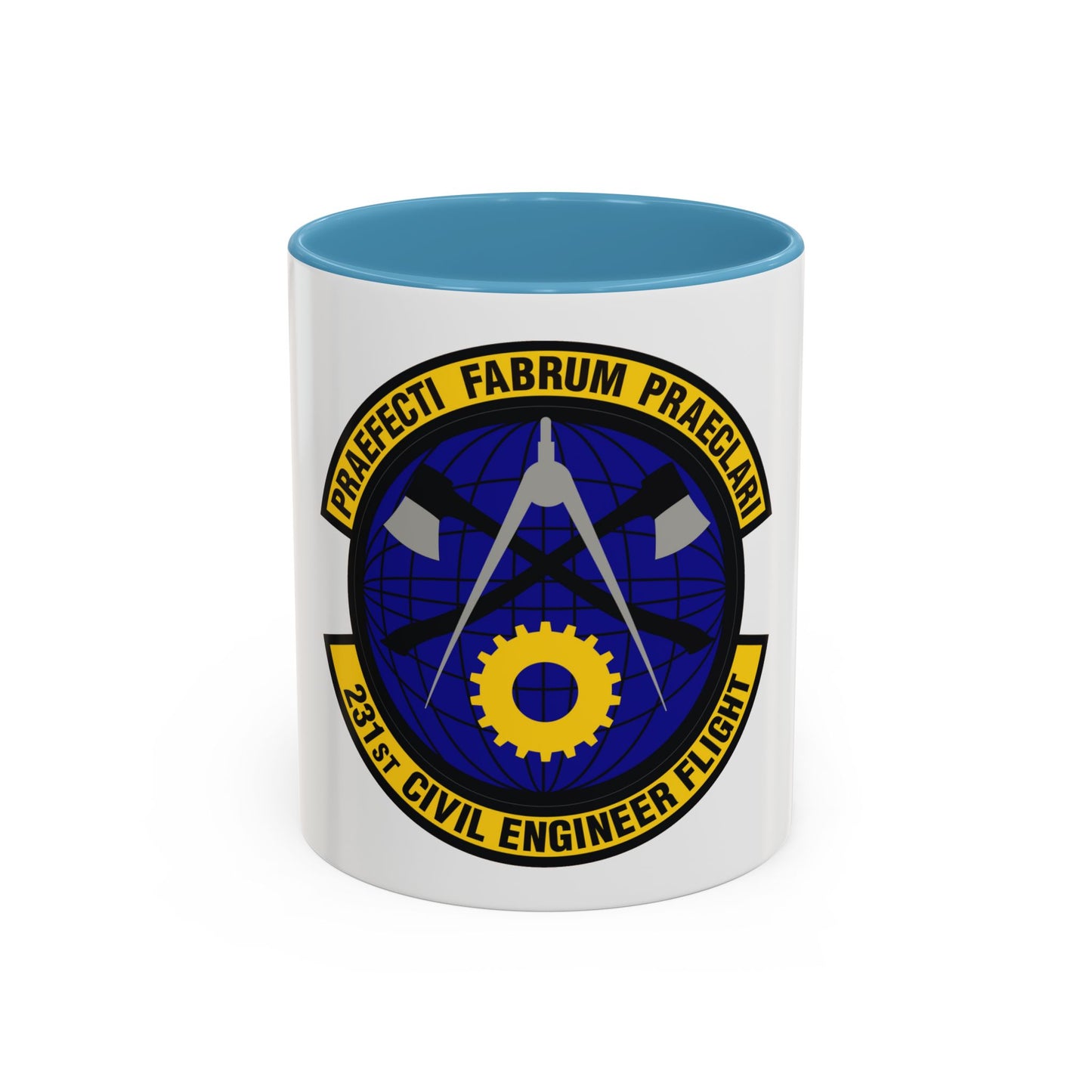 231st Civil Engineer Flight (U.S. Air Force) Accent Coffee Mug