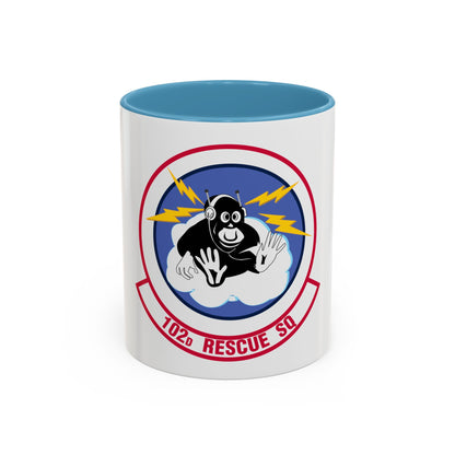 102d Rescue Squadron (U.S. Air Force) Accent Coffee Mug